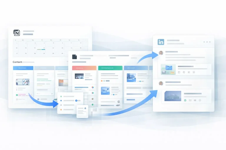 How to Build an n8n Content Workflow Automation Workflow with Notion and LinkedIn