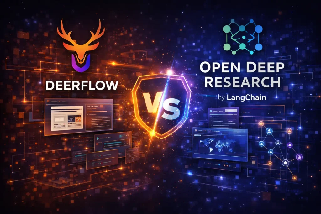 DeerFlow vs Open Deep Research