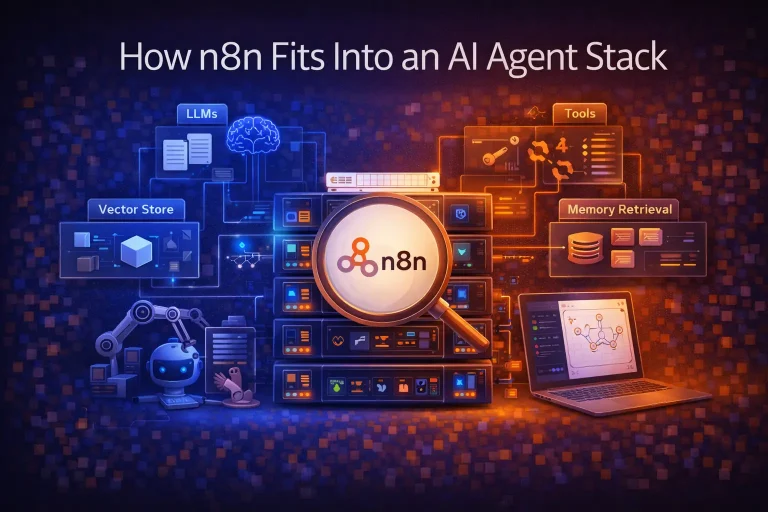 How n8n Fits Into an AI Agent Stack