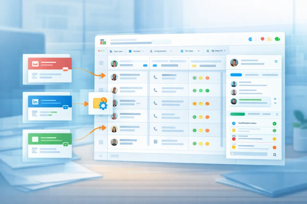 Lead Generation Airtable Workflow Template