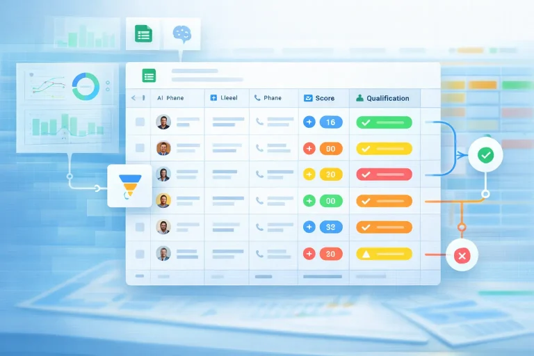 Lead Qualification Google Sheets Workflow Template