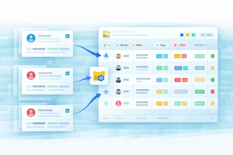 LinkedIn Profile Collection NocoDB Workflow Template