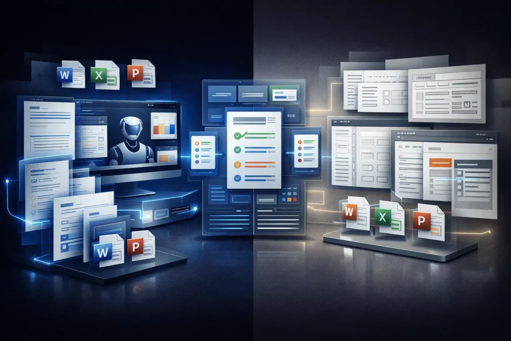 MiniMax Office Skills vs Traditional Document Automation