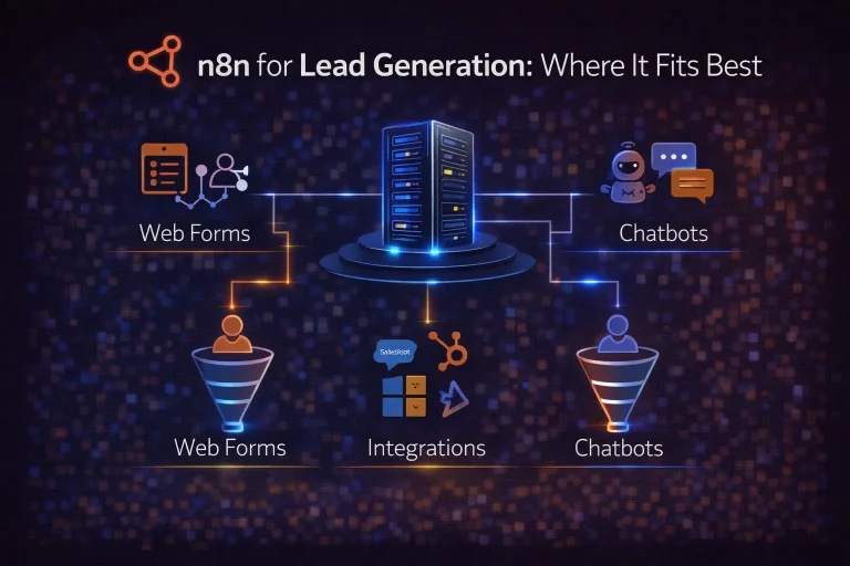 n8n for Lead Generation: Where It Fits Best