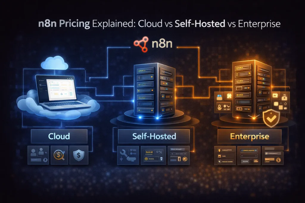 n8n Pricing Explained: Cloud vs Self-Hosted vs Enterprise