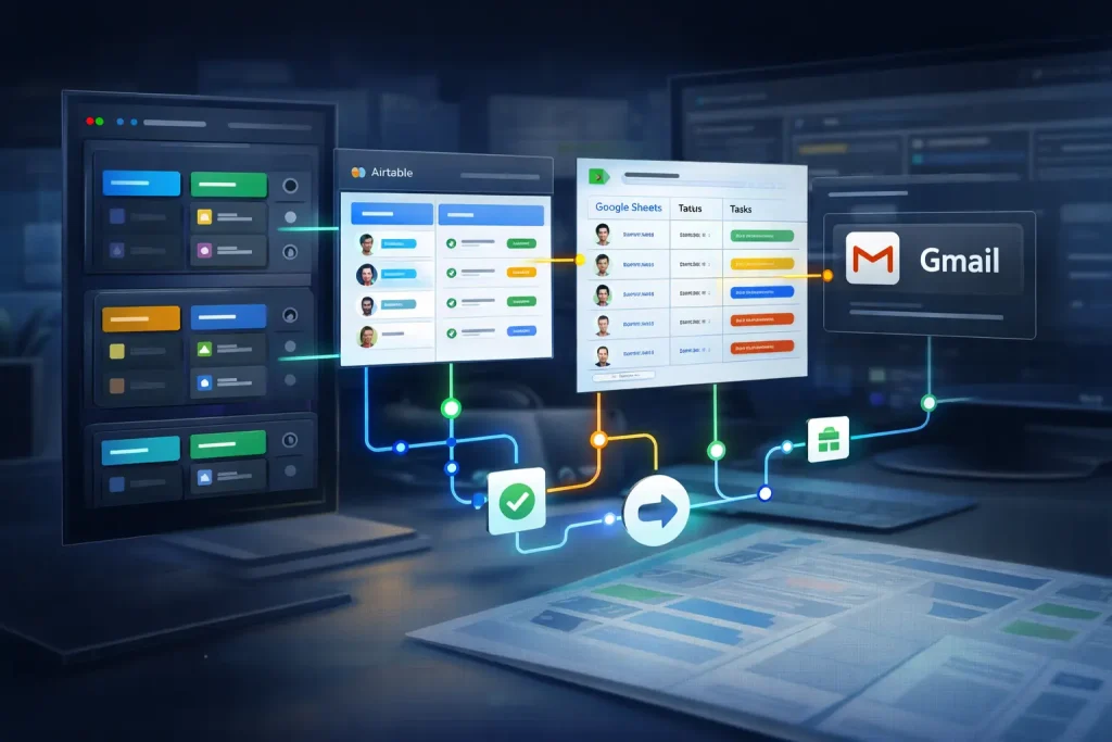 Operations Workflow Automation Google Sheets Workflow Template