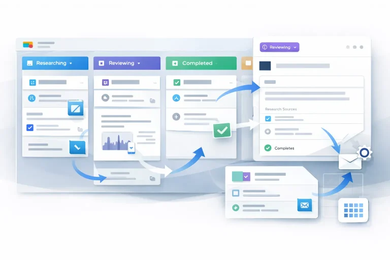 Research Workflow Automation Airtable Workflow Template