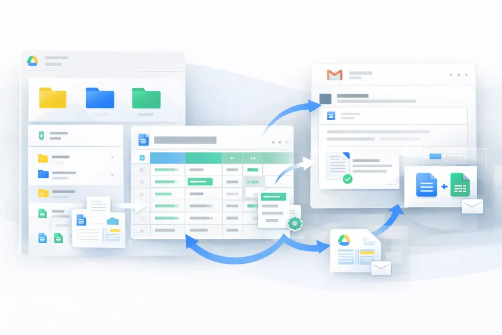 Research Workflow Automation Google Drive Workflow Template