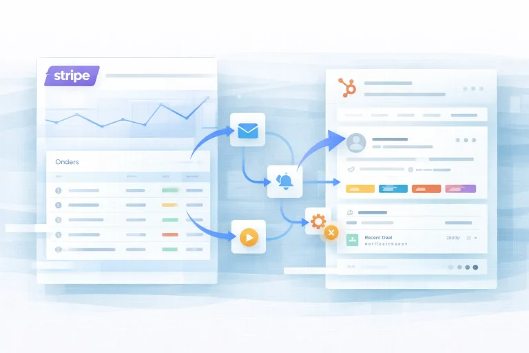 How to Build an n8n Sales Notification Workflow with Stripe, HubSpot, and Slack